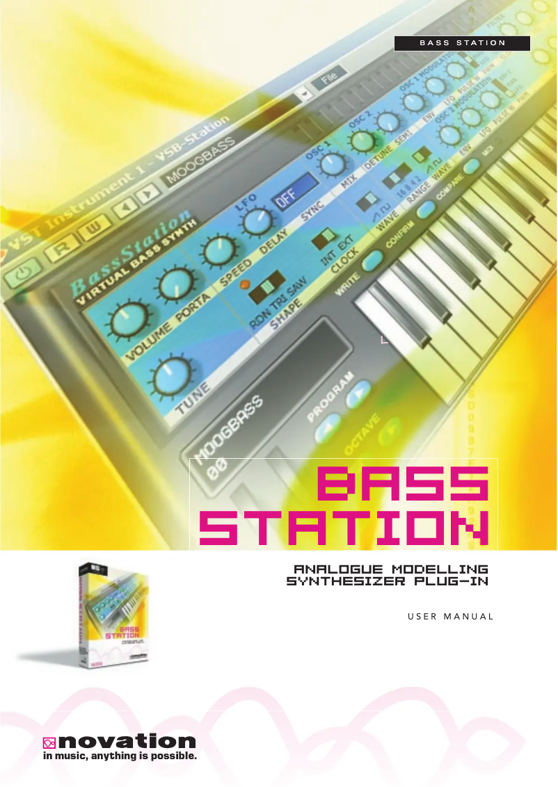 Page n°1 - Manuel utilisateur Novation B-Station