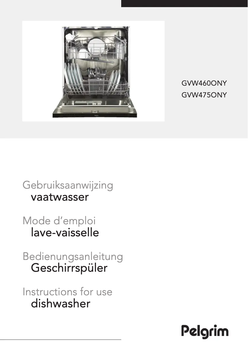 Page 1 de la notice Manuel utilisateur Pelgrim GVW475