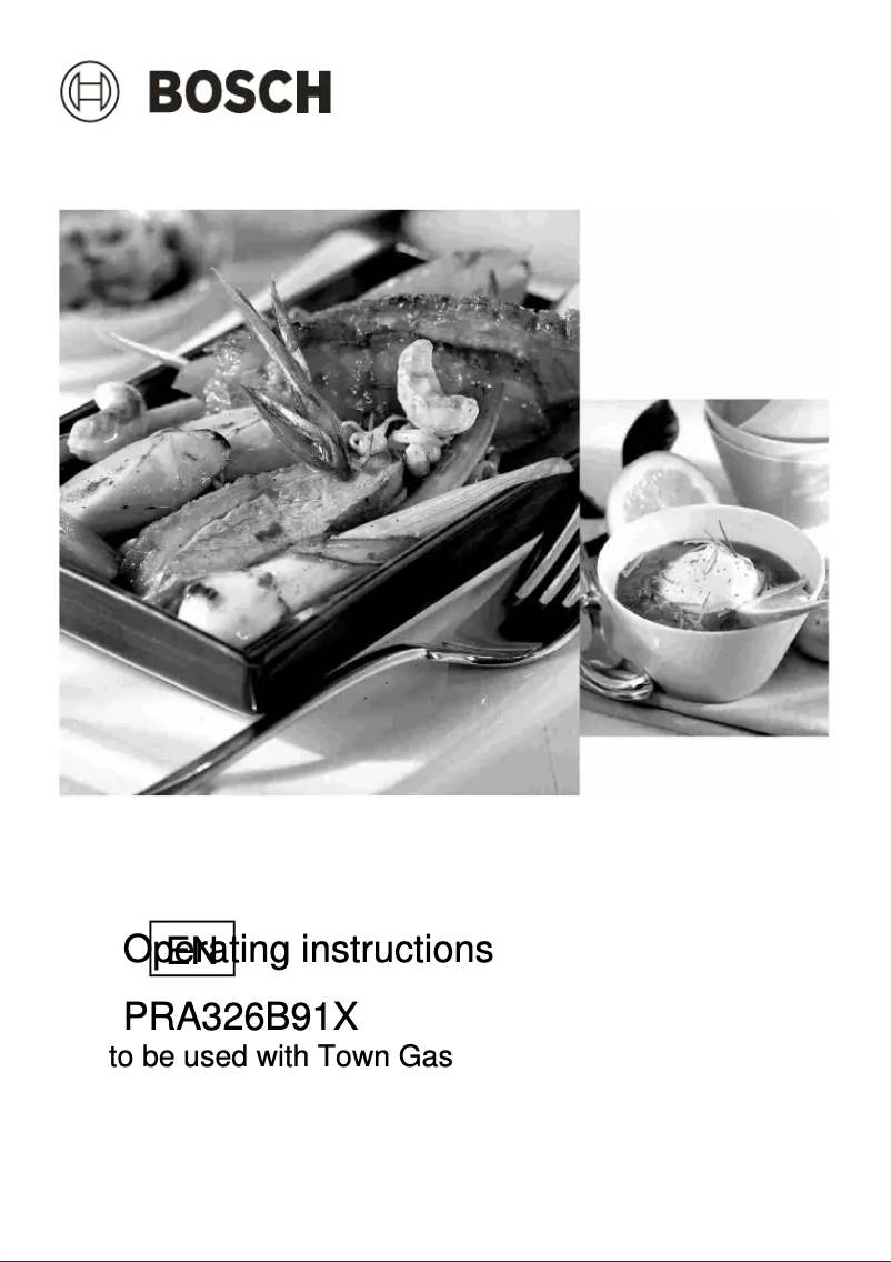 Page 1 de la notice Manuel utilisateur Bosch PRA326B91X