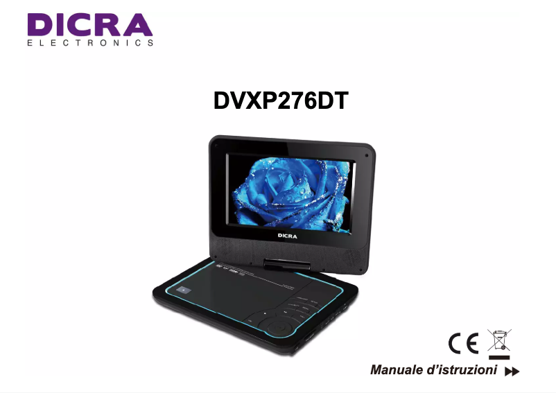 Image de la première page du manuel de l'appareil DVXP276DT