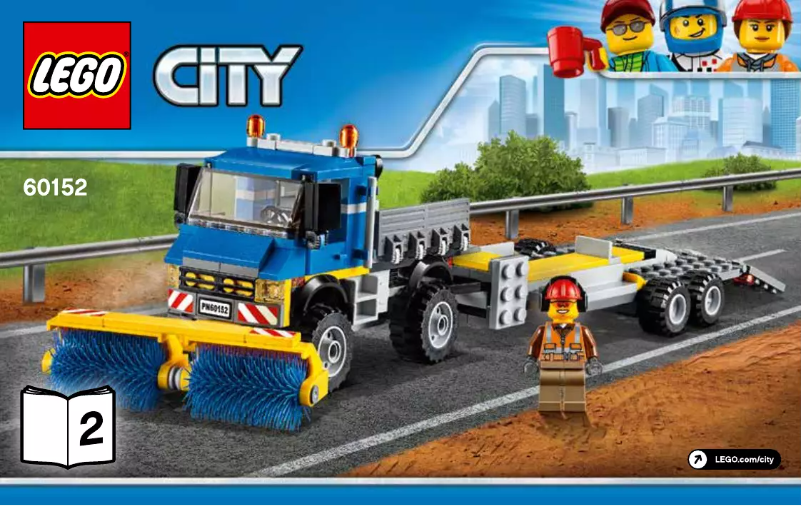 Page 1 de la notice Manuel utilisateur Lego City 60152