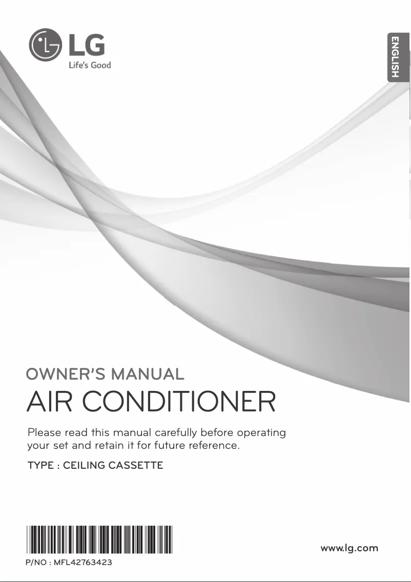 Page 1 de la notice Manuel utilisateur LG ATNQ24GPLE5