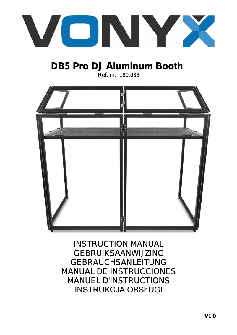 Image de la première page du manuel de l'appareil DB5 Pro