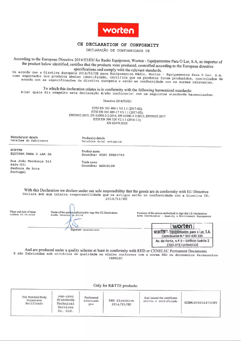 Page 1 de la notice Manuel utilisateur Kubo KSBS3789