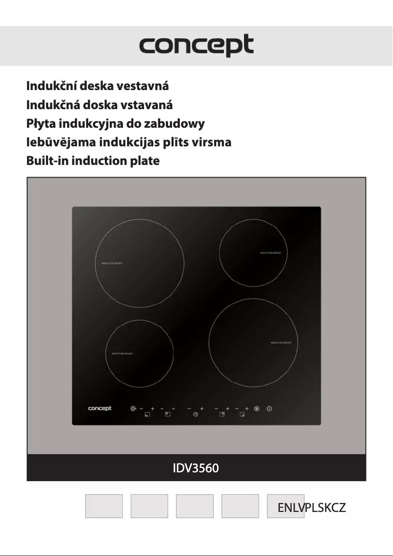 Image de la première page du manuel de l'appareil IDV3560
