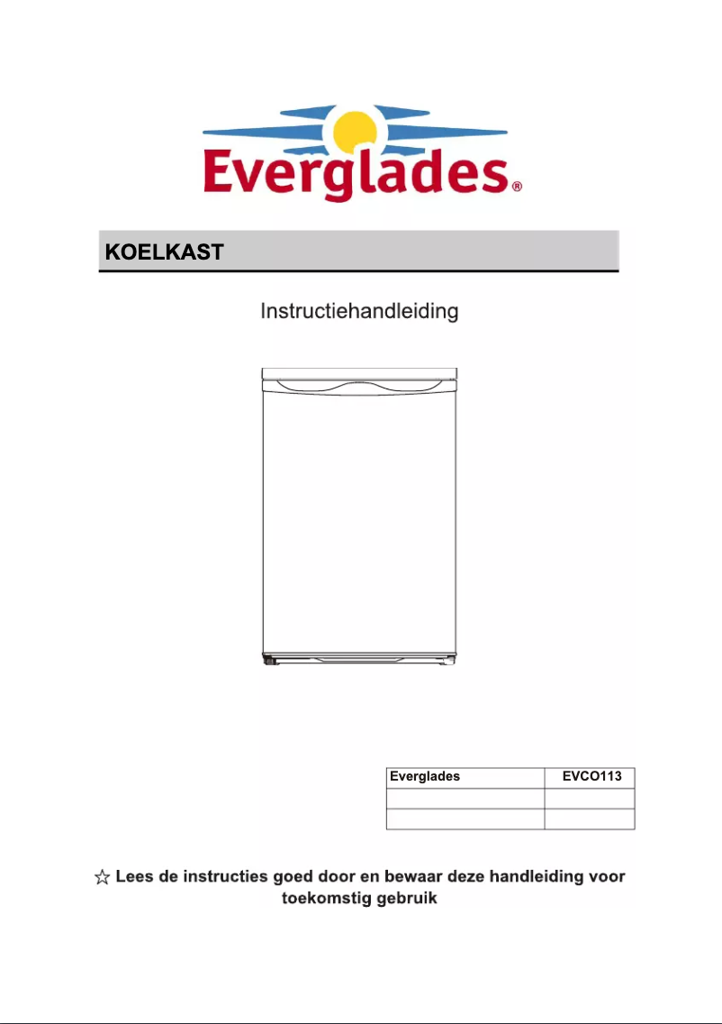 Image de la première page du manuel de l'appareil EVCO113