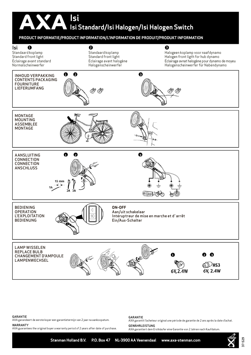 Imagen de la primera página del manual del dispositivo Isi