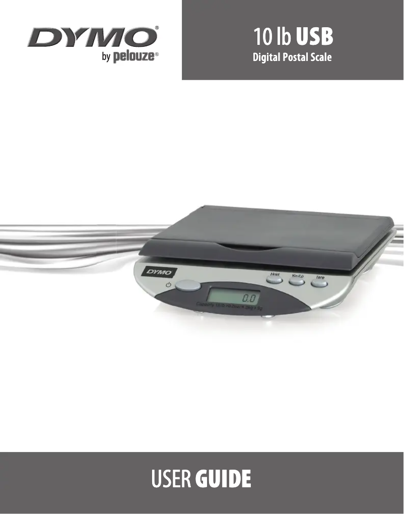 Page n°1 - Manuel utilisateur Dymo 10 lb USB