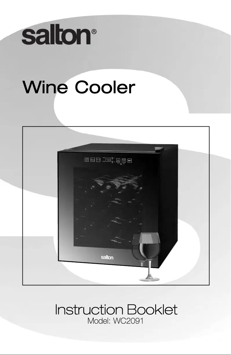 Página 1 del manual Manual de usuario Salton WC2091