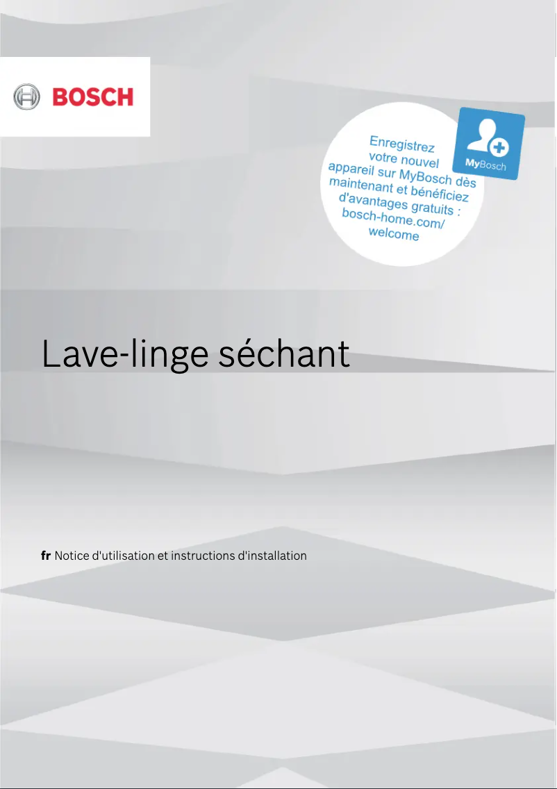 Image de la première page du manuel de l'appareil WKD28542FF