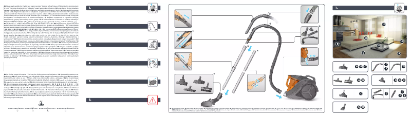 Page n°1 - Manuel utilisateur Rowenta Compact Power Cyclonic RO3731