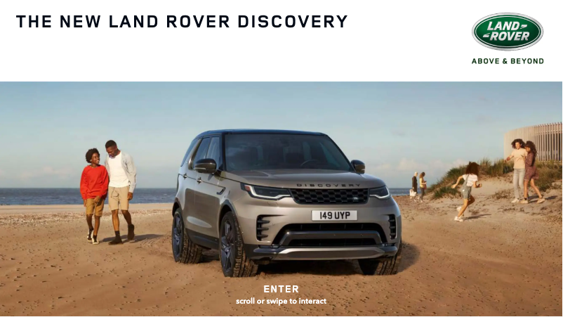 Page 1 de la notice Manuel utilisateur Land Rover Discovery (2020)