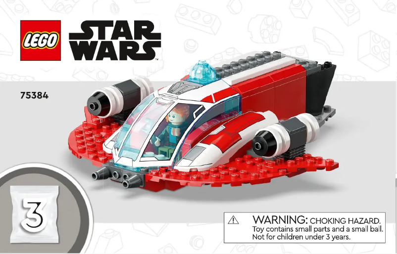 Page 1 of the manual User Manual Lego Star Wars 75384