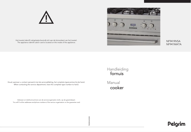 Image de la première page du manuel de l'appareil NF941