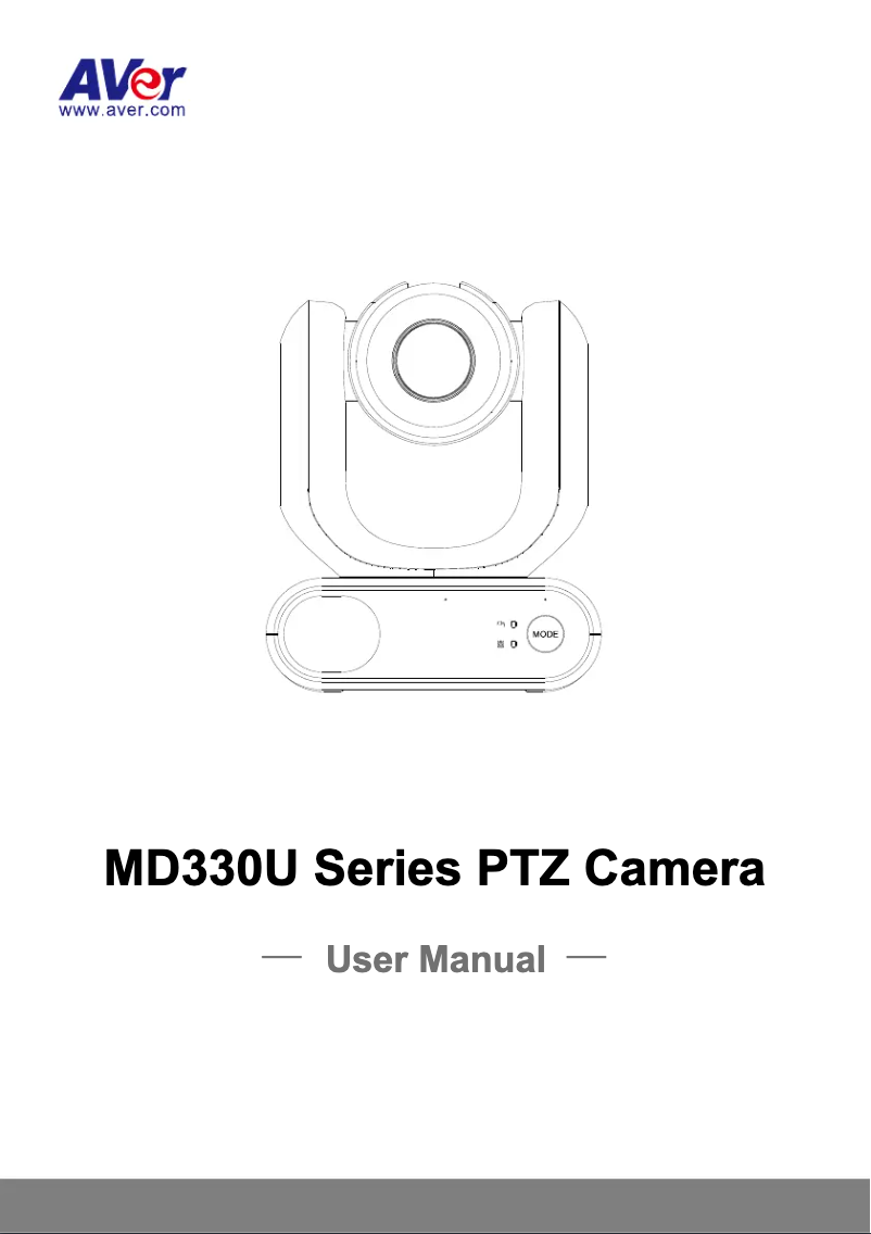 Image de la première page du manuel de l'appareil MD330UI