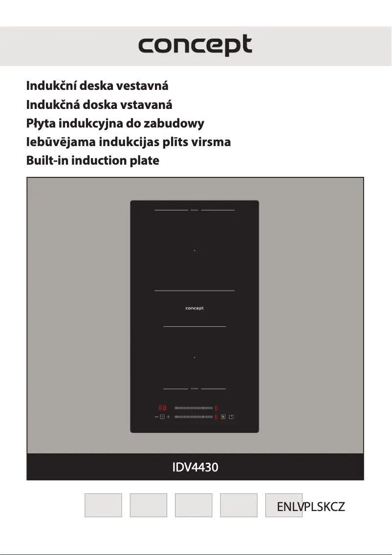 Image de la première page du manuel de l'appareil IDV4430