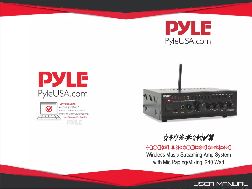 Page n°1 - Manuel utilisateur Pyle PTAUWIFI46