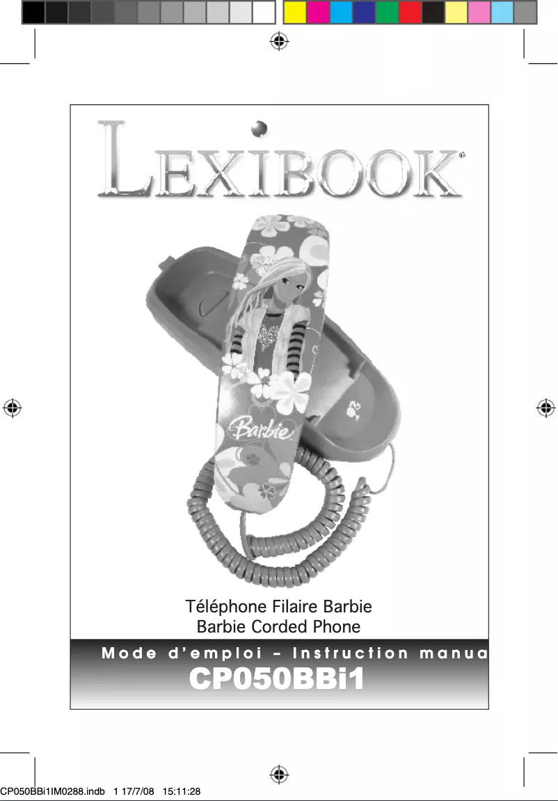 Página 1 del manual Manual de usuario Lexibook CP050SPI1