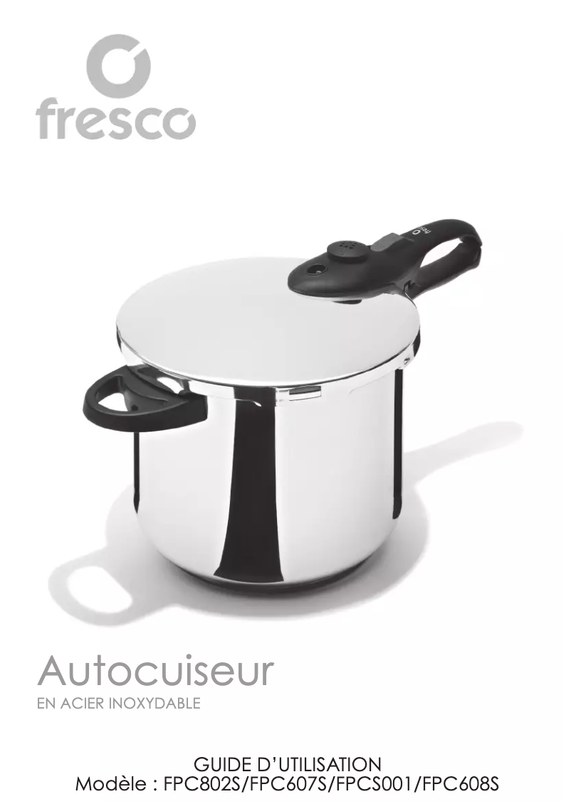 Image de la première page du manuel de l'appareil FPC607S