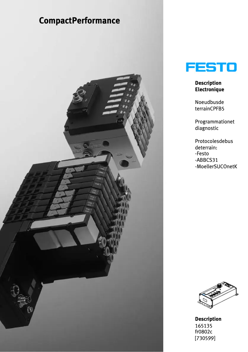 Page n°1 - Manuel utilisateur Festo P.BE-CP-FB5-E-DE