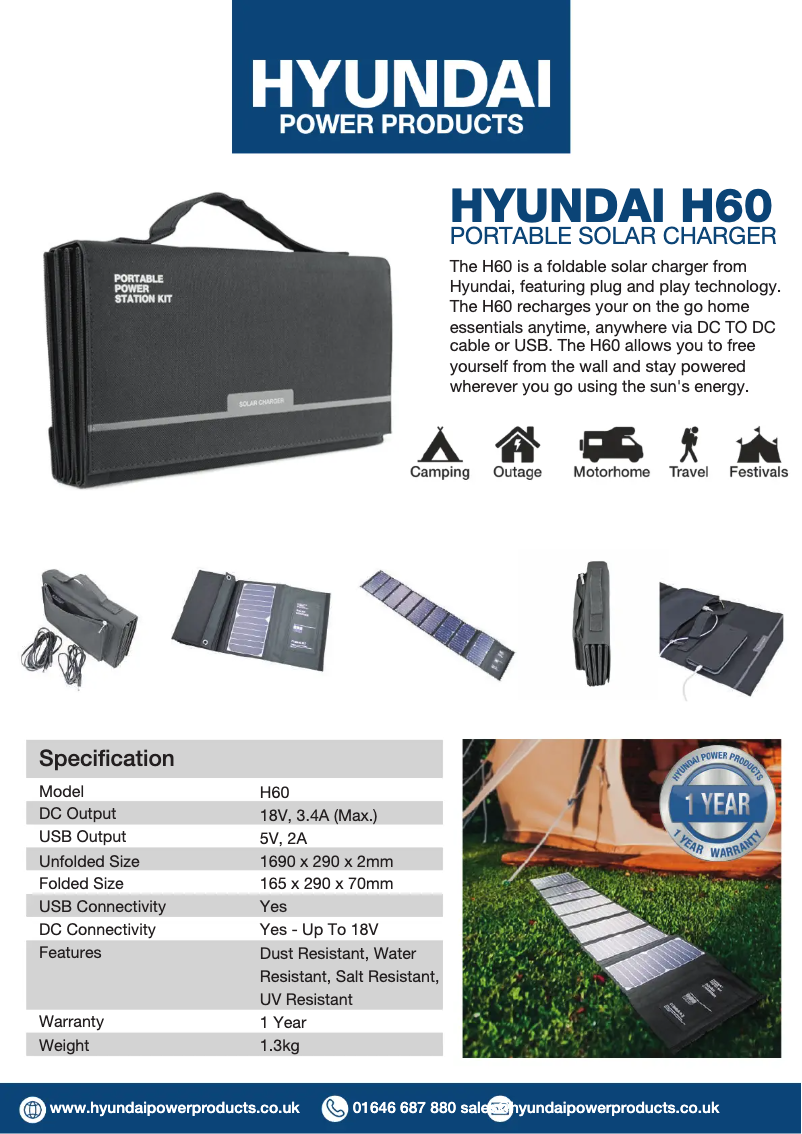 Página 1 del manual Manual de usuario Hyundai H60