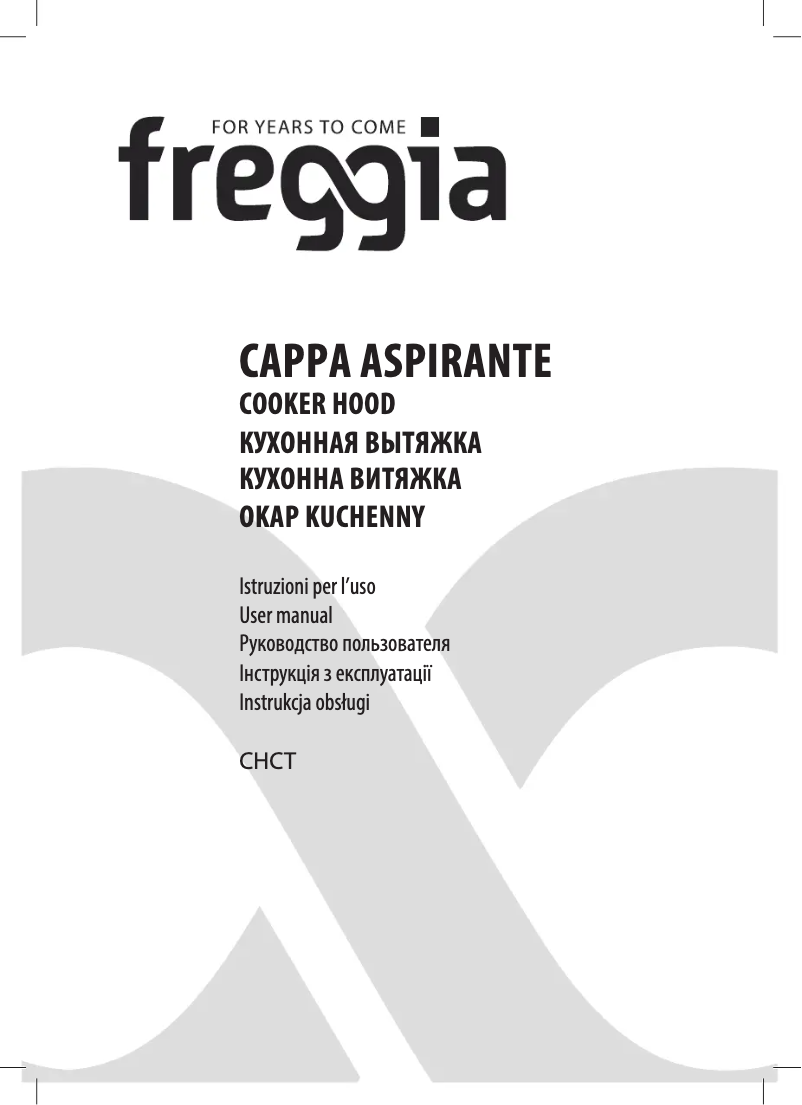 Imagen de la primera página del manual del dispositivo CHCT5X/1