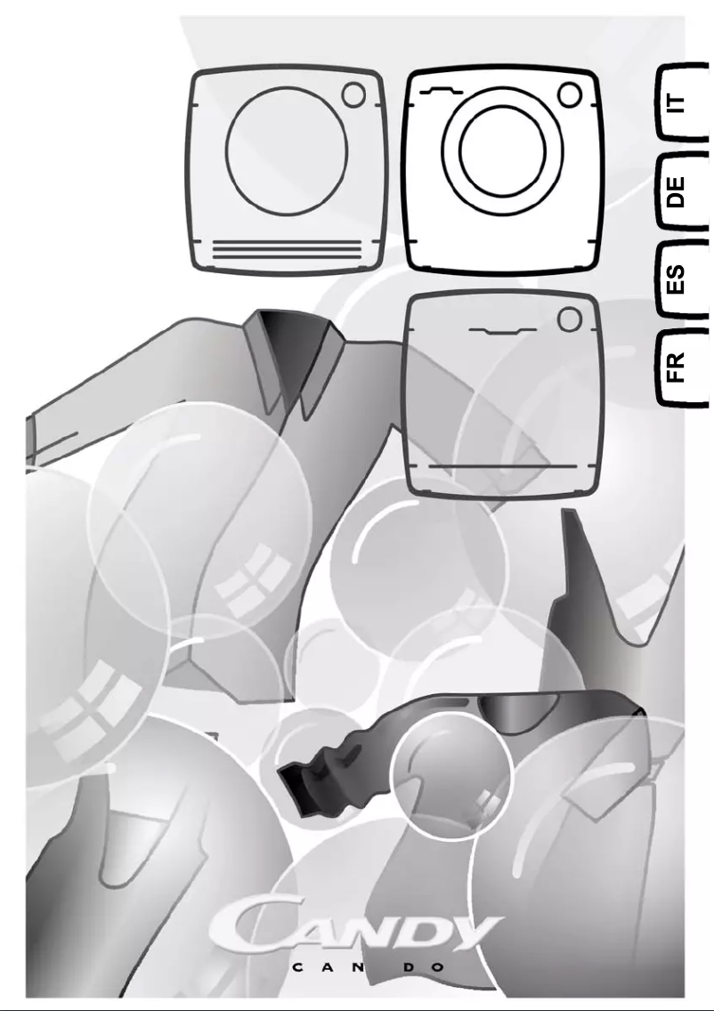 Page 1 de la notice Manuel utilisateur Candy CSW 475D/5-S