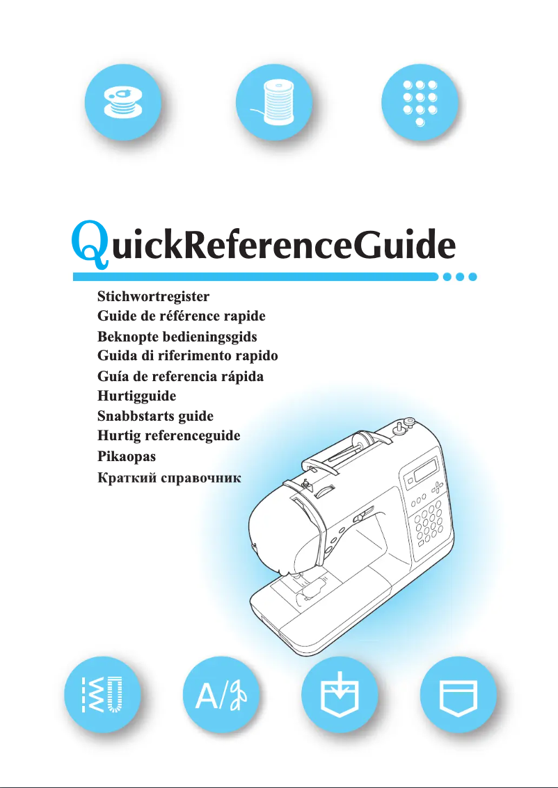 Page 1 de la notice Manuel utilisateur Brother Elite 95E