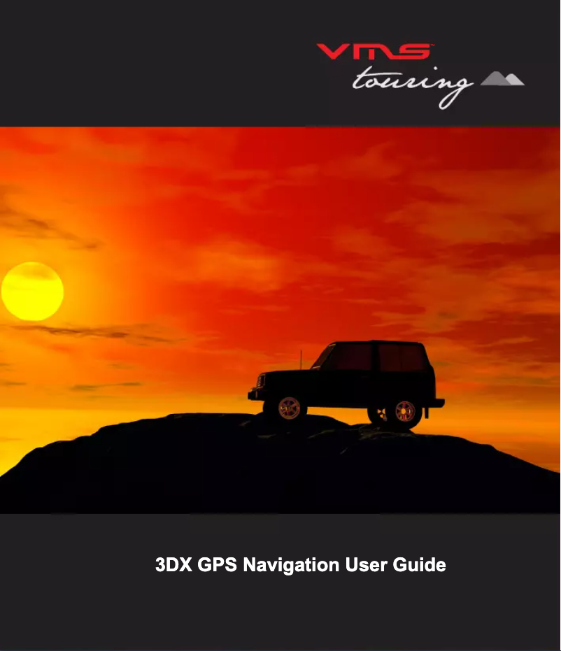 Página 1 del manual Manual de usuario VMS Touring 3DX