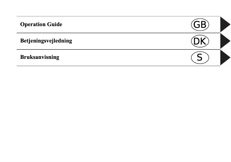 Image de la première page du manuel de l'appareil Mexico 7948