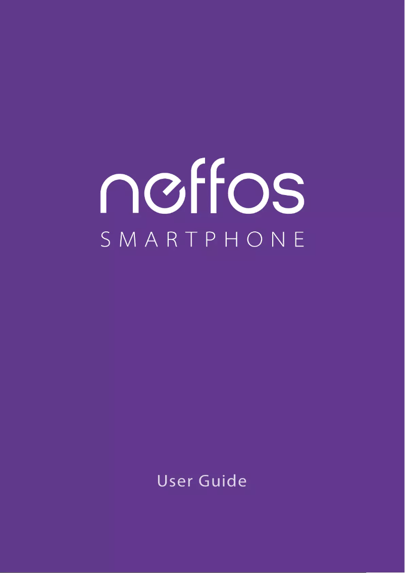 Page 1 de la notice Manuel utilisateur Neffos X1 Max