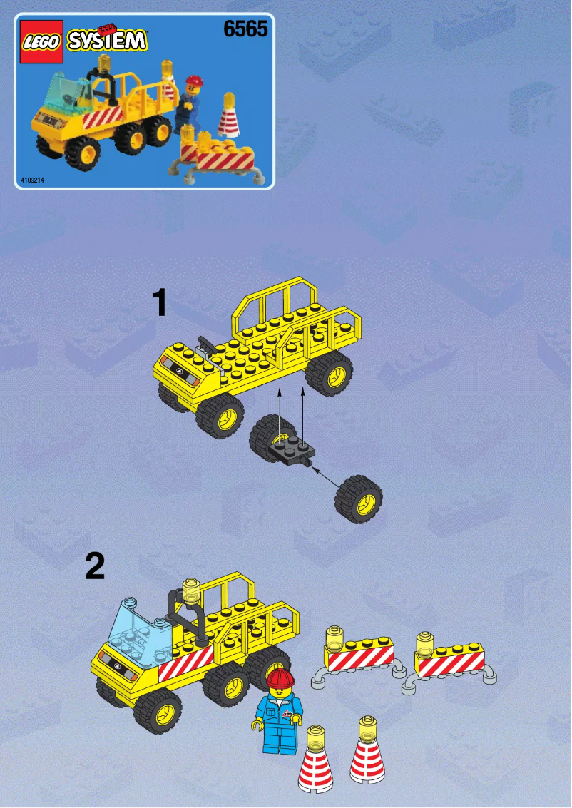 Image de la première page du manuel de l'appareil City 6565