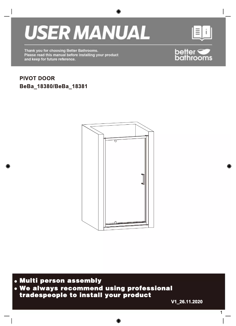 Página 1 del manual Manual de usuario Vega BeBa_18381