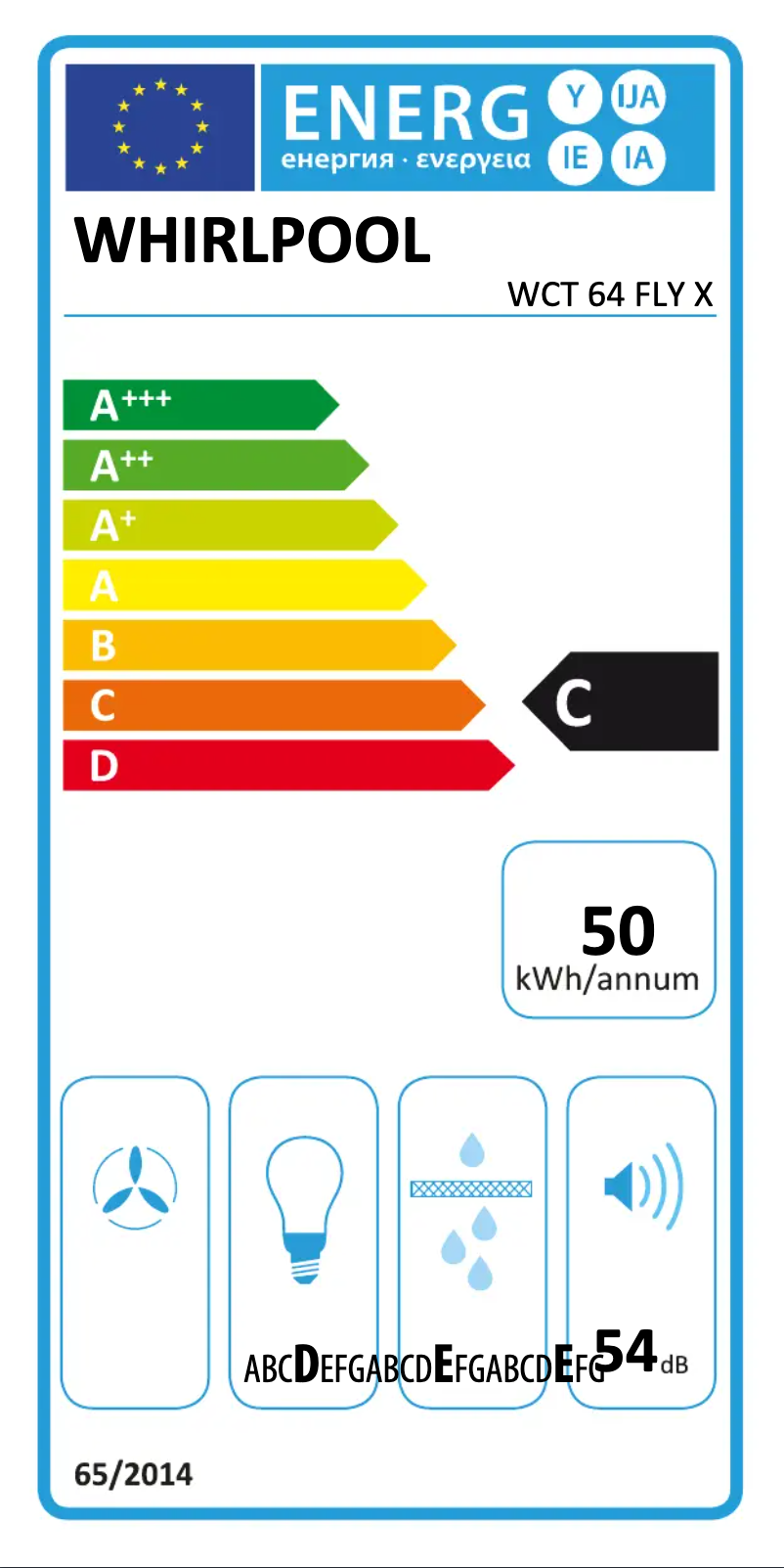 Image de la première page du manuel de l'appareil WCT 64 FLY X