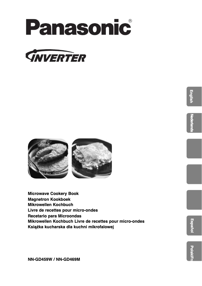 Imagen de la primera página del manual del dispositivo NN-GD469