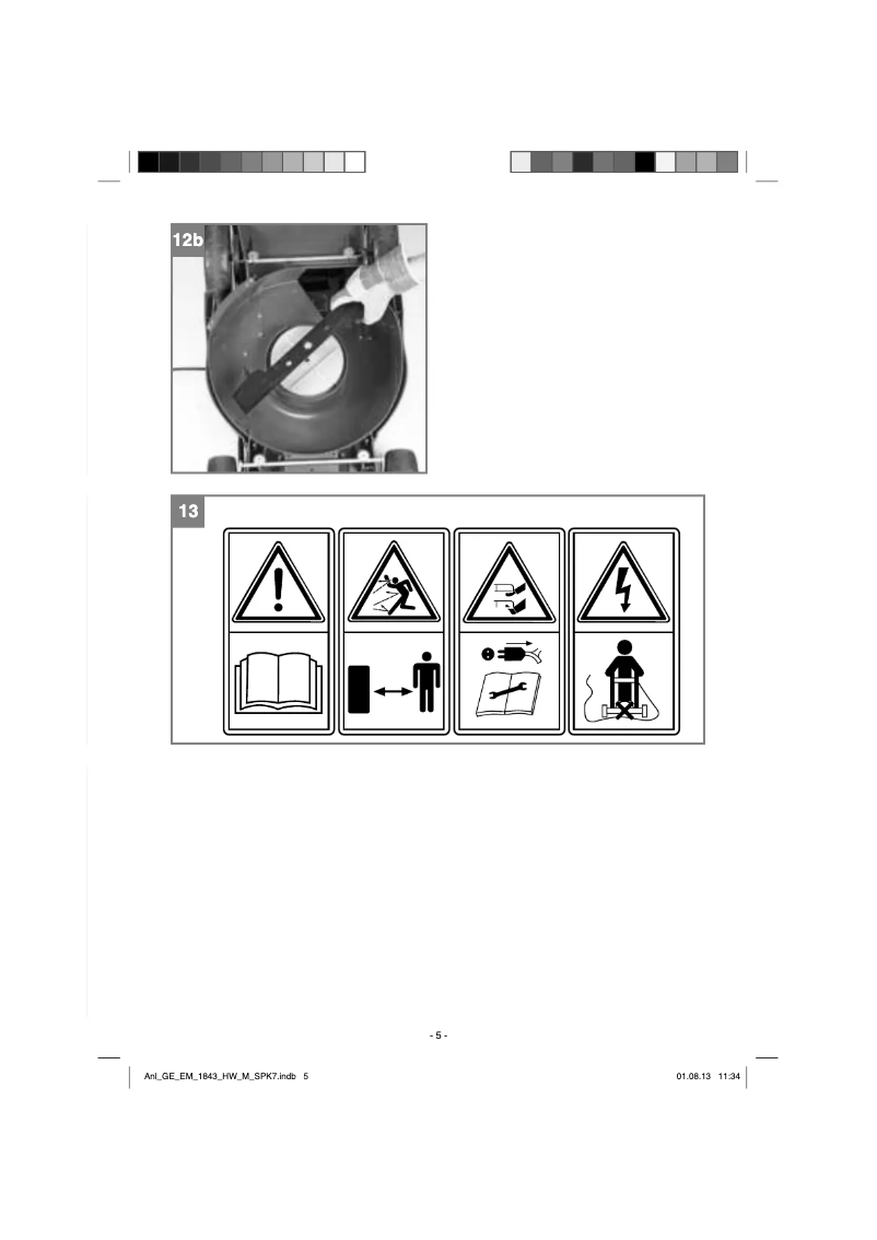 Image de la première page du manuel de l'appareil RG-EM 1843 HW