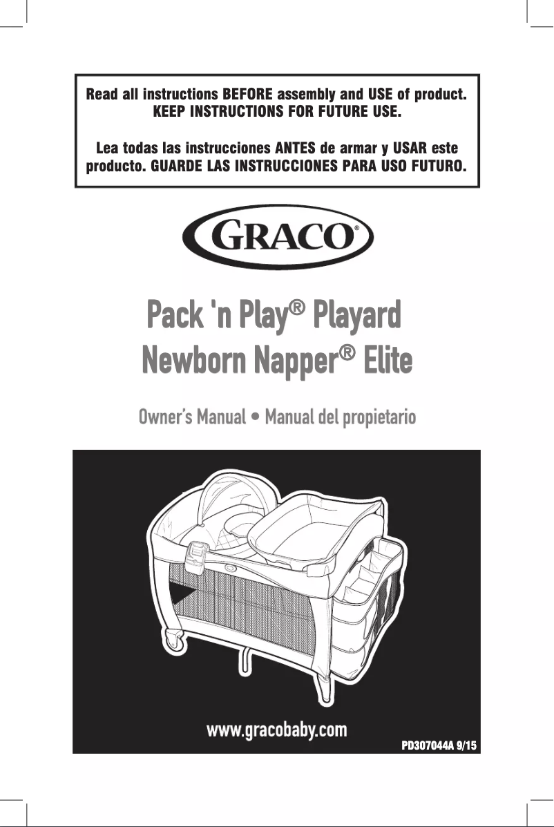 Image de la première page du manuel de l'appareil Pack 'n Play Newborn