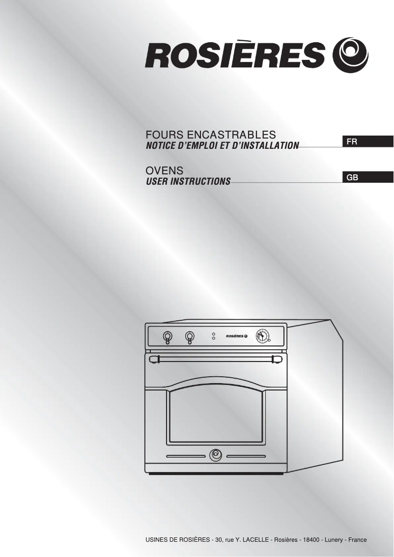 Image de la première page du manuel de l'appareil RFT5577AV