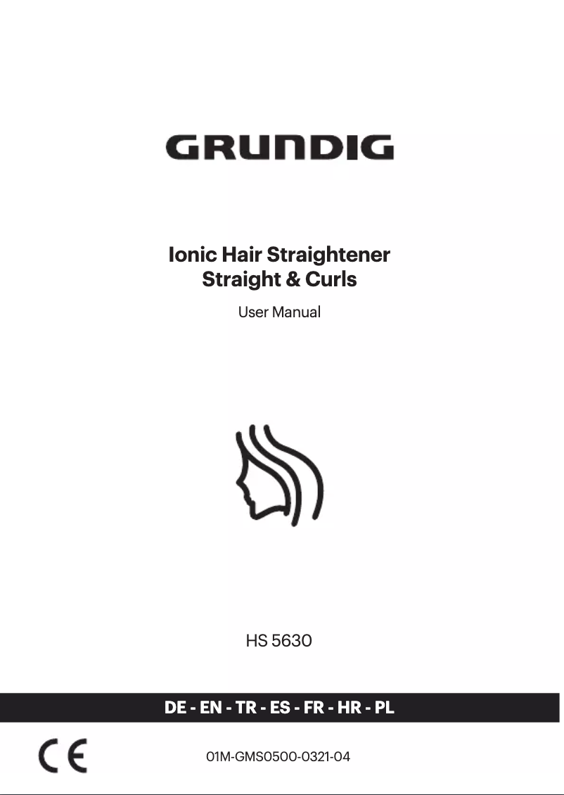 Image de la première page du manuel de l'appareil HS 5630