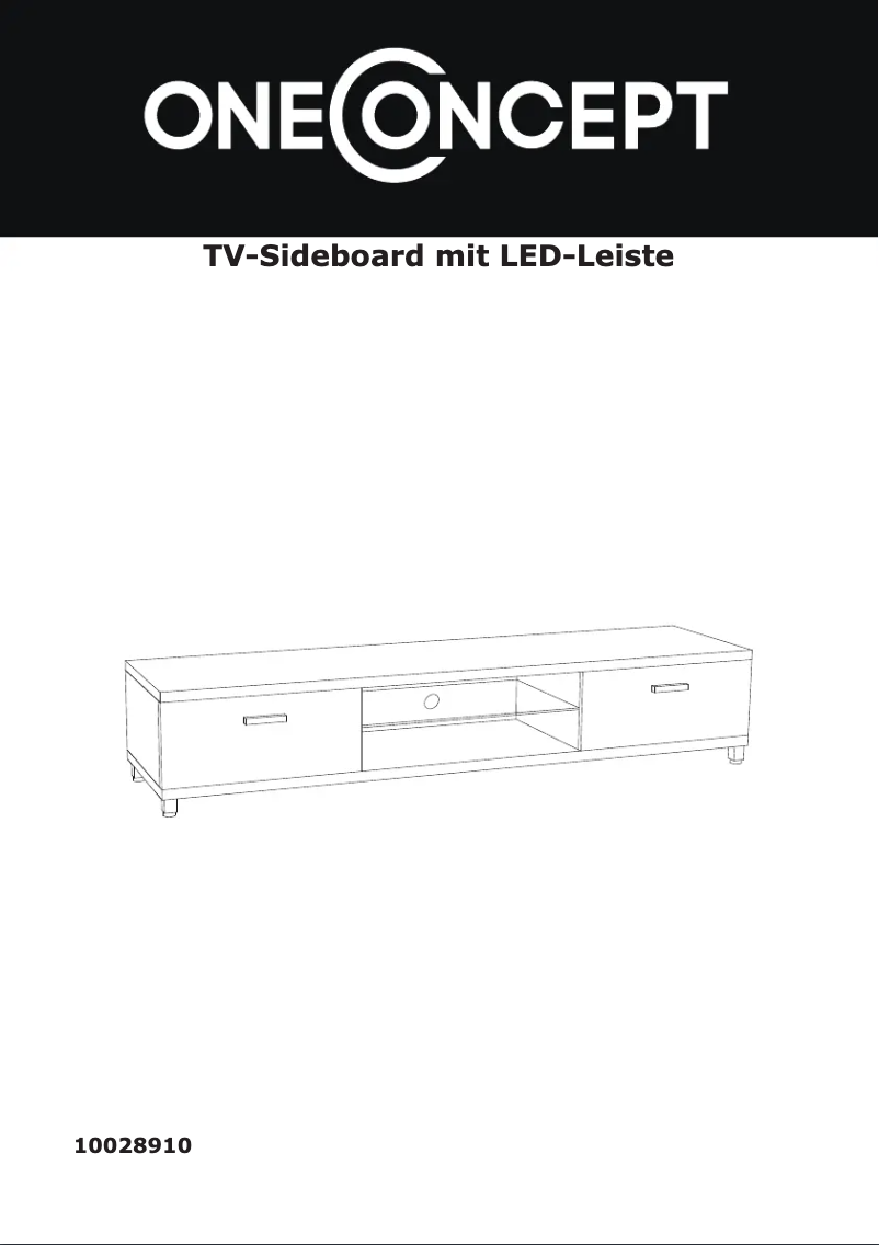 Page n°1 - Manuel utilisateur OneConcept Keira Lowboard