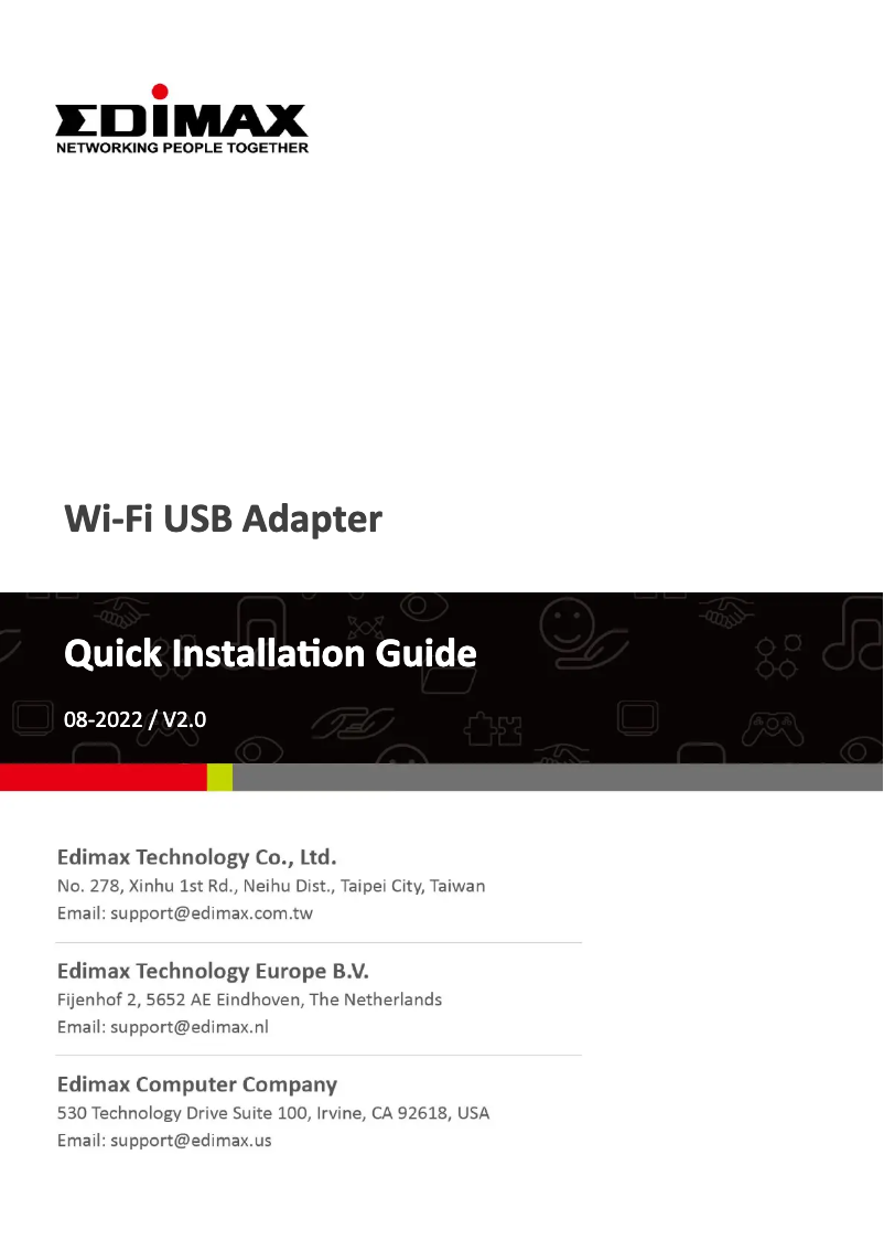 Página 1 del manual Ficha técnica Edimax EW-7822UMX