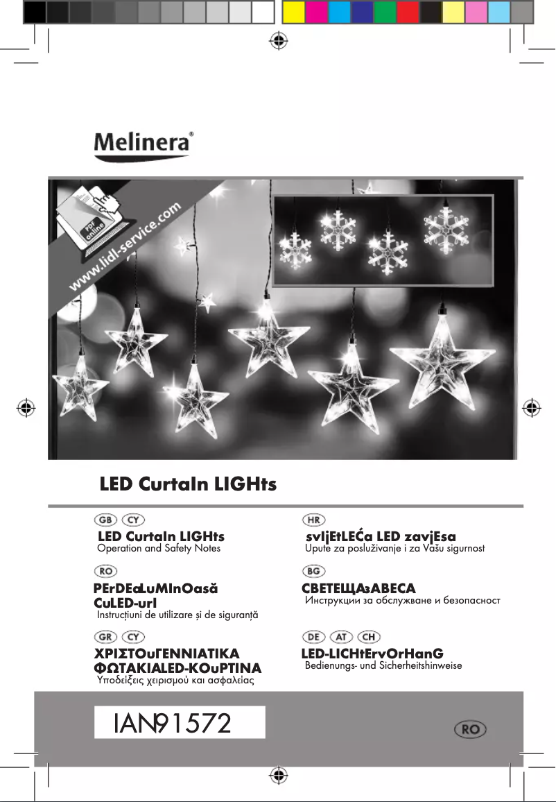 Image de la première page du manuel de l'appareil IAN 91572