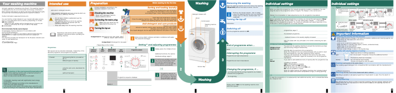 Image de la première page du manuel de l'appareil WAE 24360