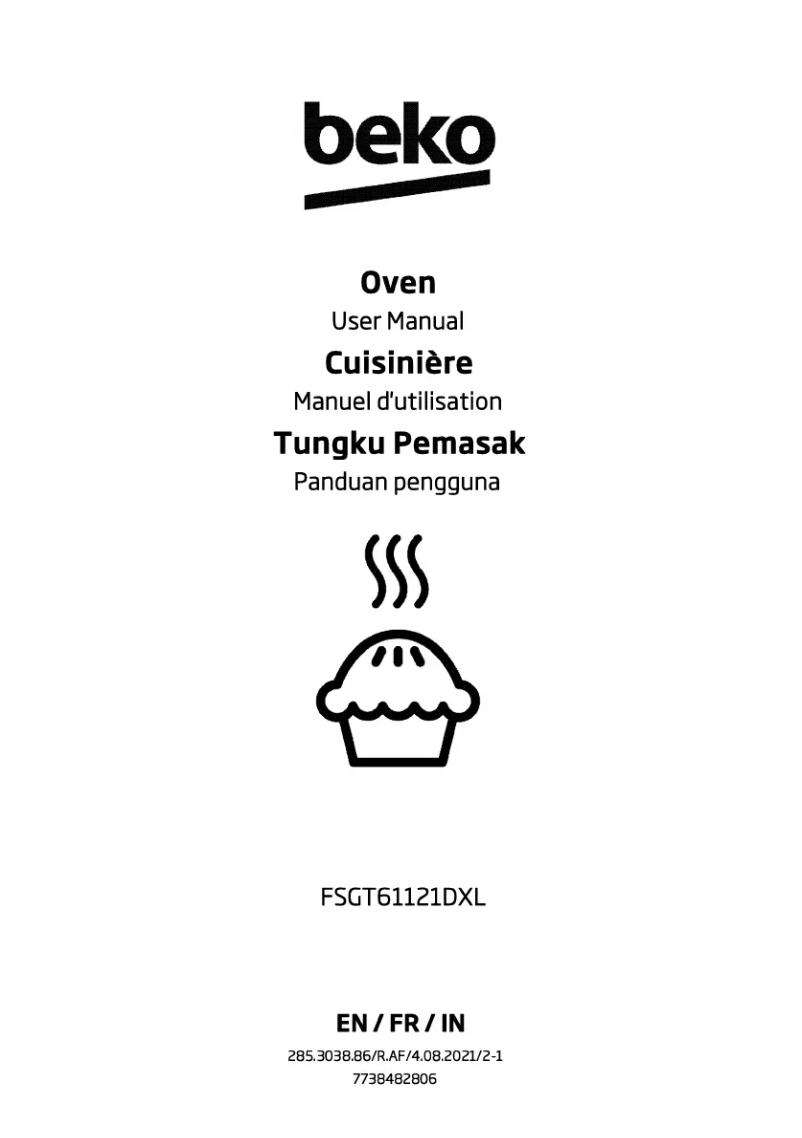 Image de la première page du manuel de l'appareil FSGT61121DXL