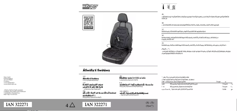 Page n°1 - Manuel utilisateur Ultimate Speed IAN 322271