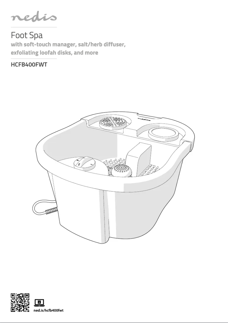 Page 1 de la notice Manuel utilisateur Nedis HCFB400FWT