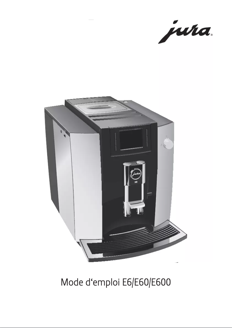 Image de la première page du manuel de l'appareil E60