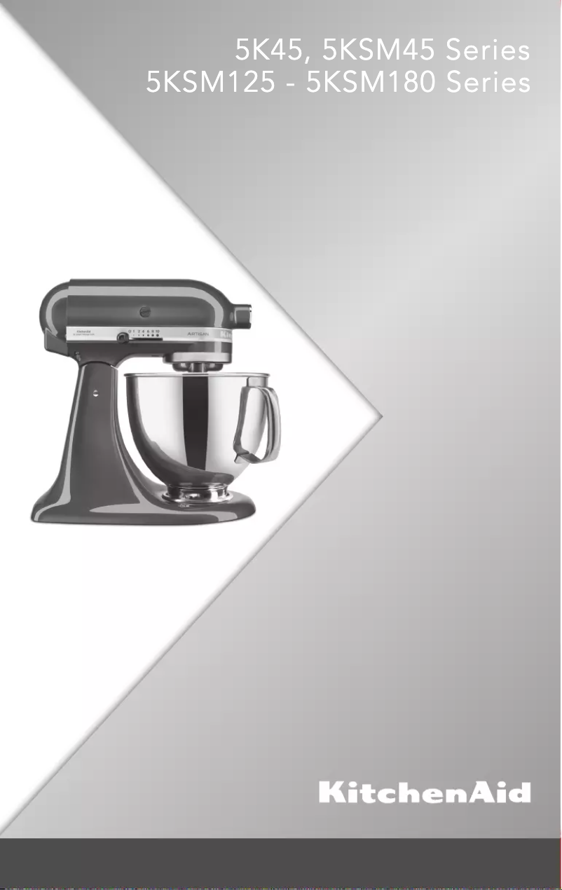 Página 1 del manual Manual de usuario KitchenAid Artisan