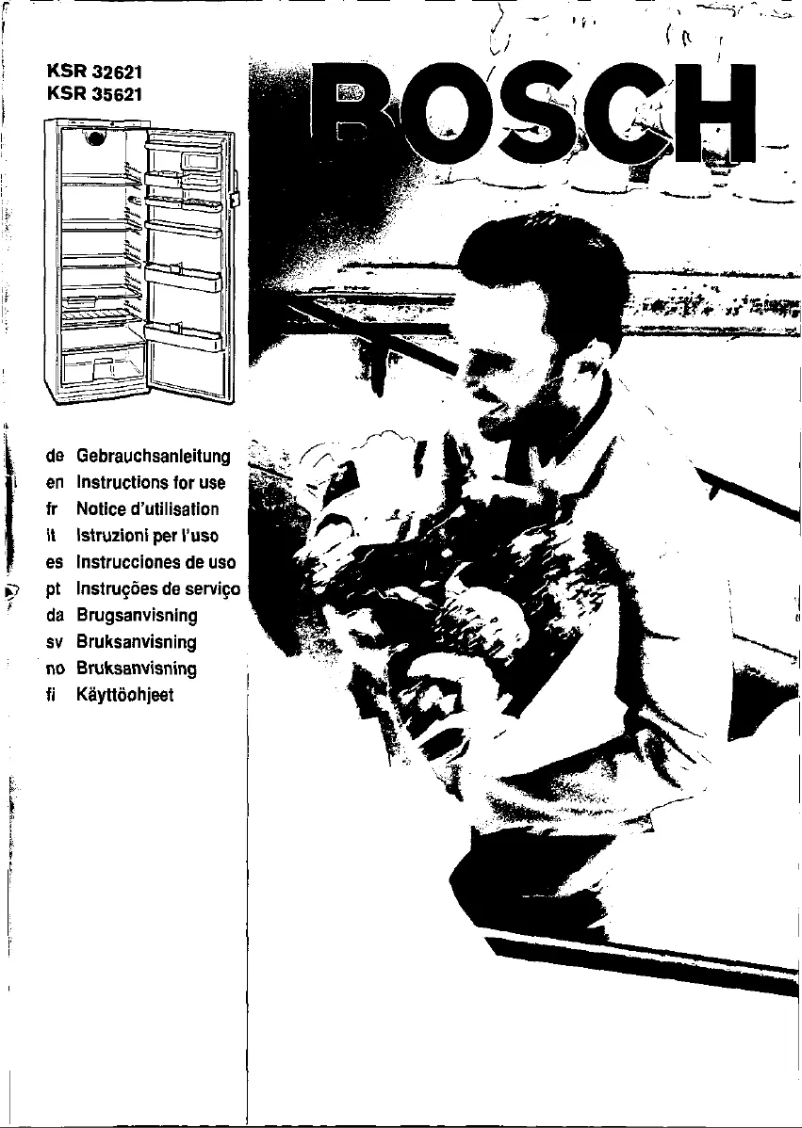 Page 1 de la notice Manuel utilisateur Bosch KSR35621