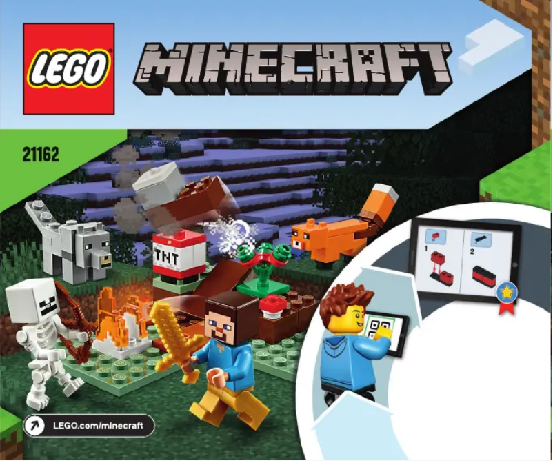 Page n°1 - Manuel utilisateur Lego Minecraft 21162